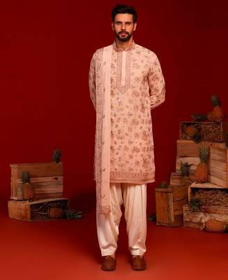 Sainya pink kurta set 2