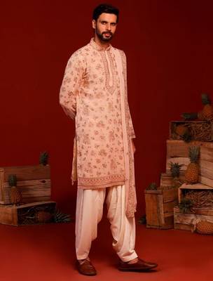 Sainya pink kurta set 4