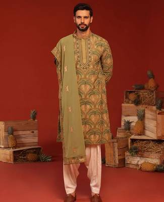 Anvay mehandi kurta set 1