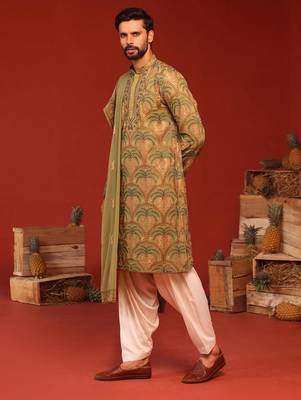 Anvay mehandi kurta set 2