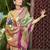 Rama kanjivaram silk blend zari woven saree