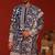 Charvik royal blue kurta set