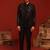 Anmay black jodhpuri set