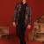 Trilok black jodhpuri set