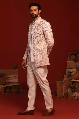 Rama ivory jodhpuri set
