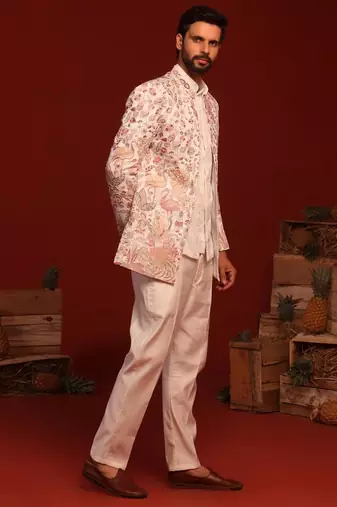 Rama ivory jodhpuri set