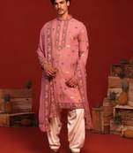 Akshaj mauve Pink kurta set