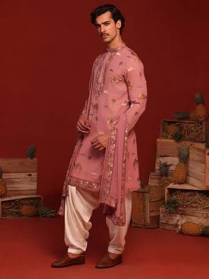 Akshaj mauve Pink kurta set 2