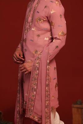 Akshaj mauve Pink kurta set 3