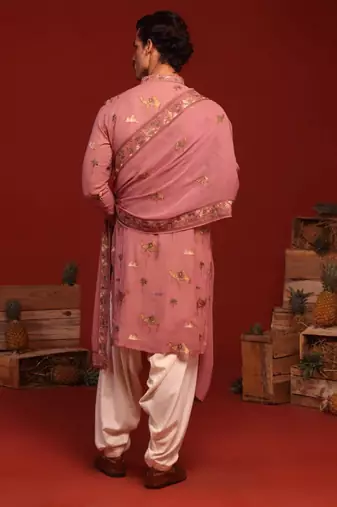 Akshaj mauve Pink kurta set