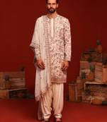 Chinmay ivory kurta set
