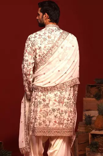 Chinmay ivory kurta set