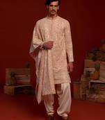 Adith pink kurta set