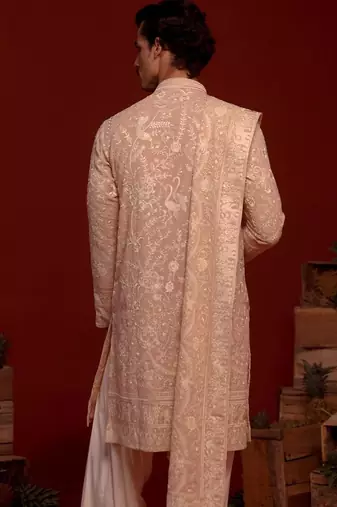 Adith pink kurta set