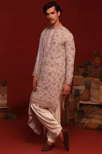 Maitreya sky Beige kurta set