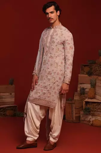 Maitreya sky Beige kurta set