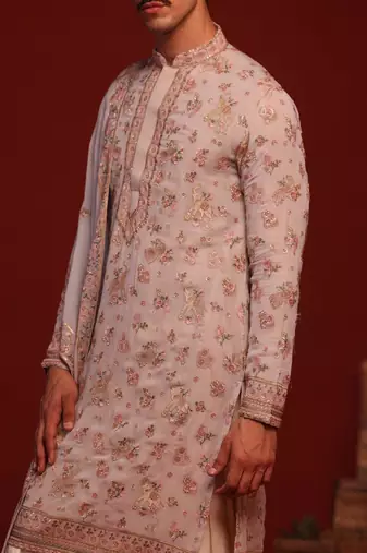 Maitreya sky Beige kurta set