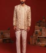Adhyaay ivory jodhpuri set