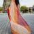 Multy georgette bandhani saree