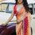 Multy georgette bandhani saree