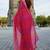 Pink georgette bandhani saree