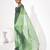Green georgette printed saree