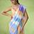 Multy cotton blend printed saree