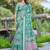 Rama linen cotton printed saree