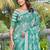 Rama linen cotton printed saree