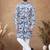 Blue embroidery velvet semi indowestern with pollo pant for mens