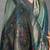 Sea green kanjivaram double zari woven saree with meenakari pallu and blouse