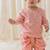 Pink embroidered cotton  kurta pyjama