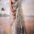 Cream modal cotton  woven saree with blouse