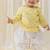 Yellow embroidered cotton  kurta pyjama