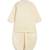 Cream embroidered cotton  kurta pyjama