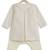 Cream embroidered chanderi  kurta pyjama