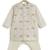 Cream embroidered chanderi  kurta pyjama