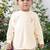 Cream embroidered cotton  shirt