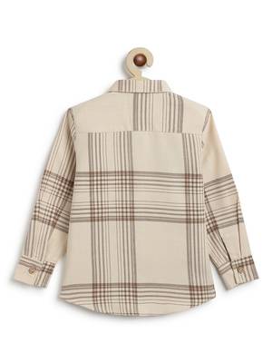 Cream embroidered cotton  shirts 2