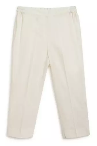 Yellow printed cotton  kurta pyjama