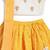 Yellow & white Plain chanderi silk  lehenga
