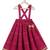 Pink & orange Plain cotton  lehenga