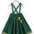 Green & yellow embroidered cotton  lehenga