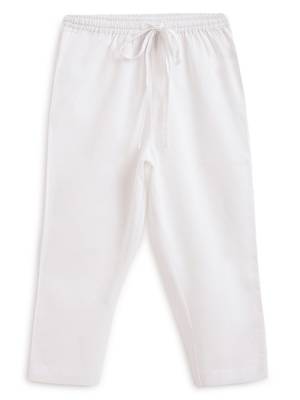 Yellow plain cotton  kurta pyjama 4