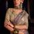 Lavender pure viscose tissue woven with hand work saree with embroidery blouse saree with blouse