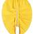 Yellow embroidered cotton  kurta pyjama