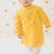 Yellow embroidered cotton  kurta pyjama