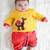 Yellow embroidered cotton  kurta pyjama