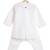 White plain cotton  kurta pyjama