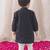 Black embroidered cotton  kurta pyjama